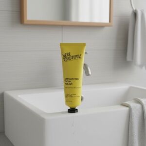 Here Beautiful! Exfoliating Facial Polish - Lemon and Coconut